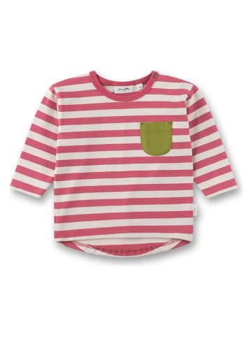 Sanetta Kidswear Koszulka w kolorze różowo-białym