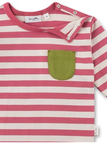 Sanetta Kidswear Longsleeve in Pink/ Weiß