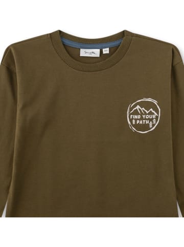 Sanetta Kidswear Longsleeve in Khaki