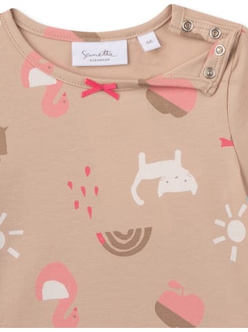 Sanetta Kidswear Kleid in Beige