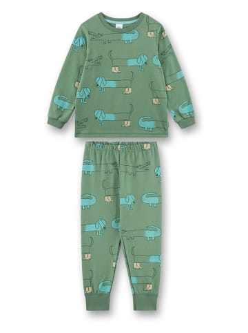 Sanetta Pyjama in Grün