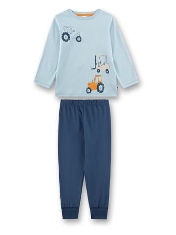 Sanetta Pyjama lichtblauw/blauw