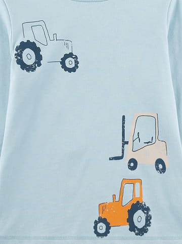 Sanetta Pyjama lichtblauw/blauw