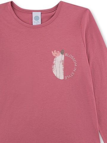 Sanetta Pyjama in Rosa/ Weiß