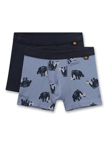 Sanetta 2er-Set: Boxershorts in Blau/ Schwarz
