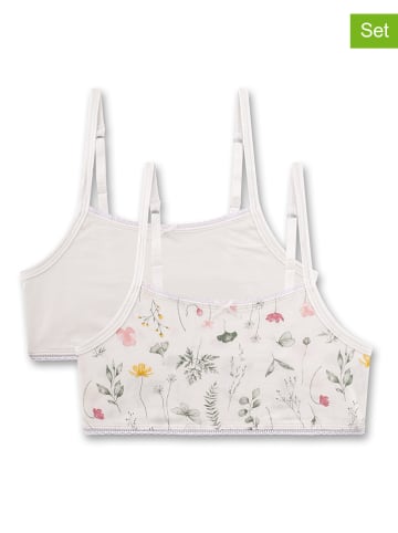Sanetta 2-delige set: bustierss wit
