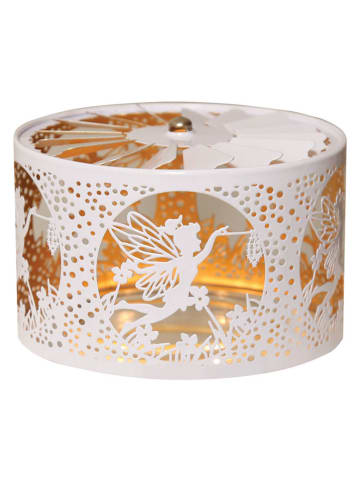 Woodbridge Karuzela "Fairy" w kolorze złoto-białym do świec - Ø 13 cm