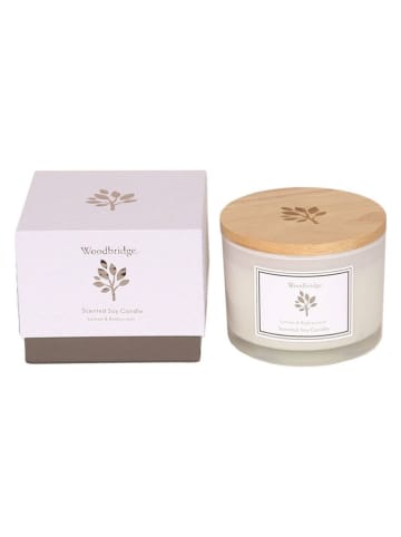 Woodbridge Duftkerze ''Lychee & Redcurrant'' in Weiß - 370 g
