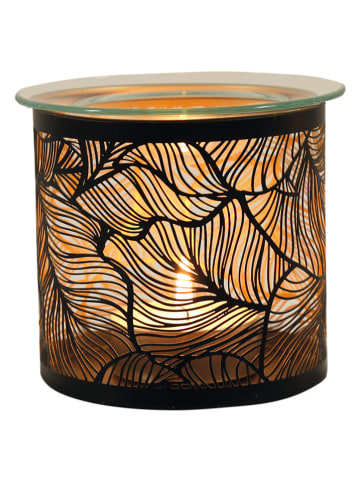 Woodbridge Duftlampe "Botanicals" in Schwarz - (H)10,5 x Ø 10,5 cm