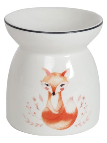Woodbridge Duftlampe ''Fox'' in Weiß/ Orange - (L)11 cm