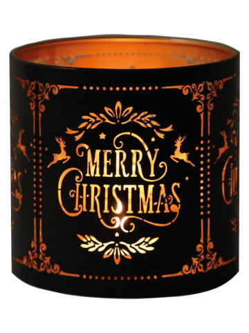 Woodbridge Kominek zapachowy w kolorze złoto-czarnym - wys. 10,5 x Ø 10,5 cm