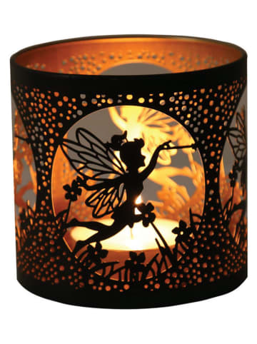 Woodbridge Duftlampe "Fly Fairy" in Schwarz/ Gold - (H)10,5 cm - Ø 10,5 cm