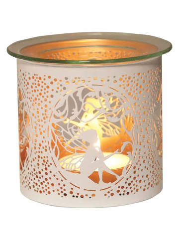 Woodbridge Duftlampe "Fairy" in Weiß/ Gold - (H)10,5 x Ø 10,5 cm 