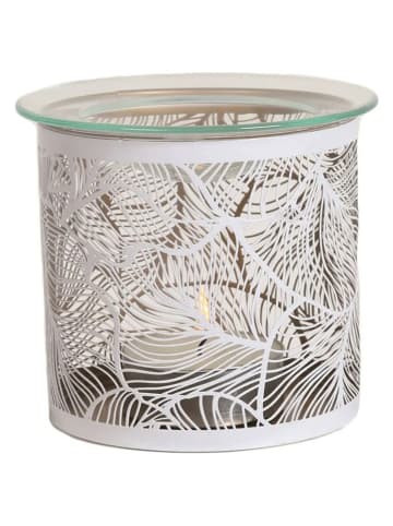 Woodbridge Duftlampe "Botanicals" in Weiß - (H)10,5 x Ø 10,5 cm 