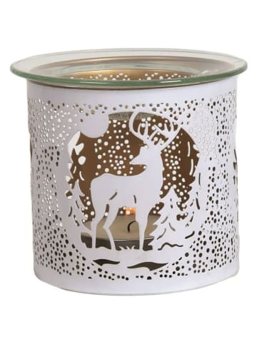 Woodbridge Duftlampe "Stag" in Weiß - (H)10,5 x Ø 10,5 cm 
