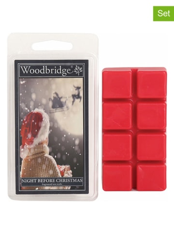 Woodbridge Wosk zapachowy (2 szt.) "Night Before Christmas" w kolorze czerwonym - 2 x 68 g