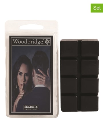 Woodbridge Wosk zapachowy (2 szt.) "Secrets" w kolorze czarnym - 2 x 68 g