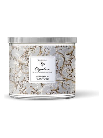 Woodbridge Duftkerze "Verbena & Patchouli" in Grau - 410 g