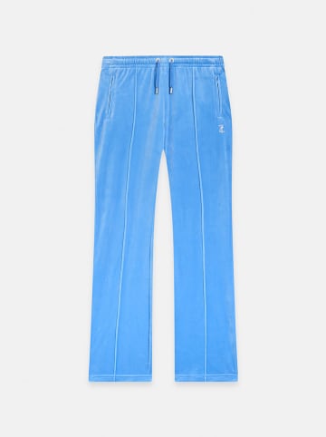 Juicy Couture Spodnie dresowe w kolorze błękitnym