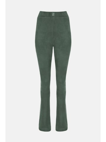 Juicy Couture Spodnie dresowe w kolorze zielonym