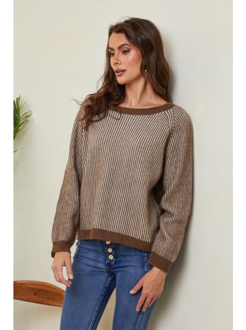 Joséfine Pullover "Barcs" in Braun