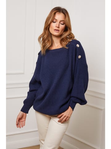 Joséfine Pullover "Burny" in Dunkelblau