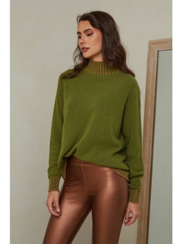 Joséfine Sweter "Csepreg" w kolorze khaki