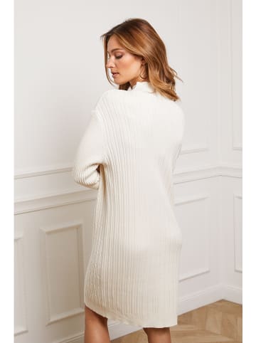 Joséfine Strickkleid "Doumbia" in Creme