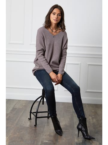 Joséfine Pullover "Dragor" in Taupe