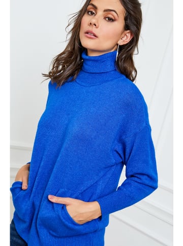 Joséfine Rollkragenpullover "Elona" in Blau
