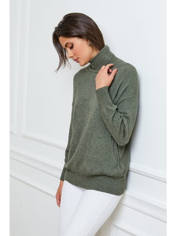 Joséfine Rollkragenpullover "Elona" in Khaki