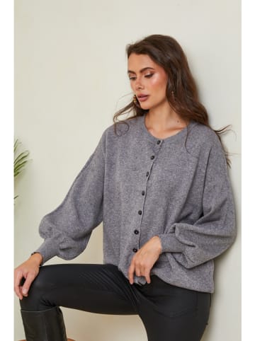 So Cachemire Cardigan "Hatvan" in Grau