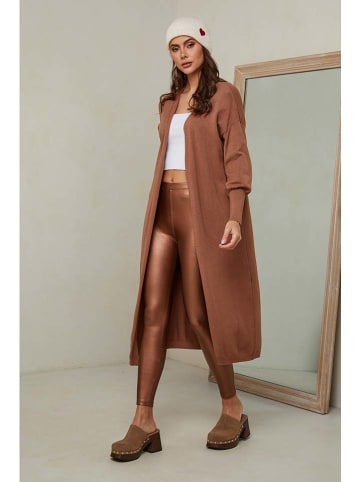 Joséfine Kardigan "Heviz" w kolorze karmelowym