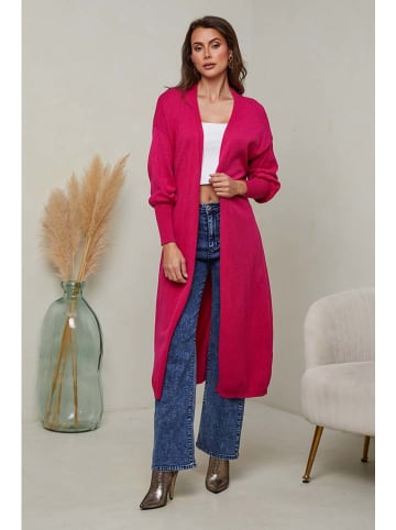 Joséfine Longcardigan "Heviz" in Fuchsia