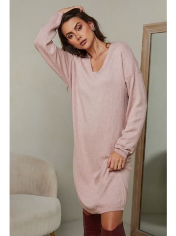 Joséfine Strickkleid "Ibrany" in Rosa