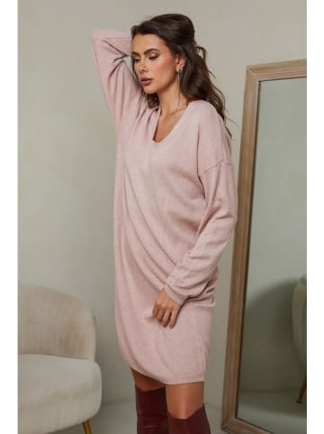 Joséfine Strickkleid "Ibrany" in Rosa