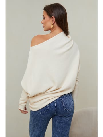 Joséfine Pullover "Isaszeg" in Creme