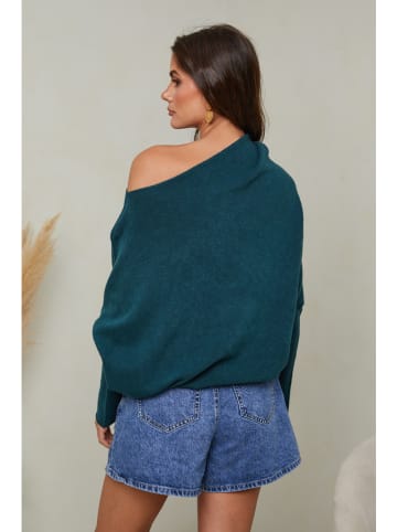 Joséfine Pullover "Isaszeg" in Dunkelgrün