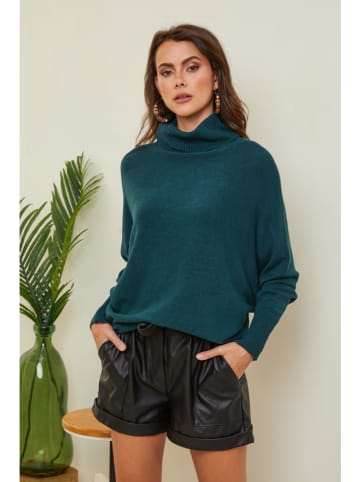 Joséfine Pullover "Karcag" in Dunkelgrün