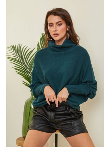 Joséfine Pullover "Karcag" in Dunkelgrün