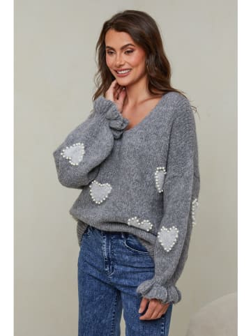 Joséfine Sweter "Kecel" w kolorze szarym
