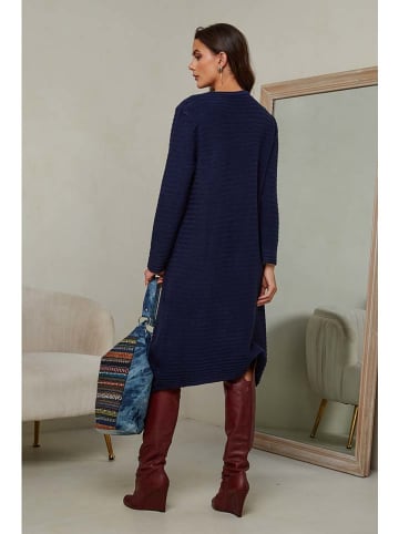 Joséfine Gebreide jurk "Mahony" donkerblauw