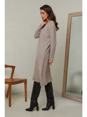 Joséfine Strickkleid "Mahony" in Braun