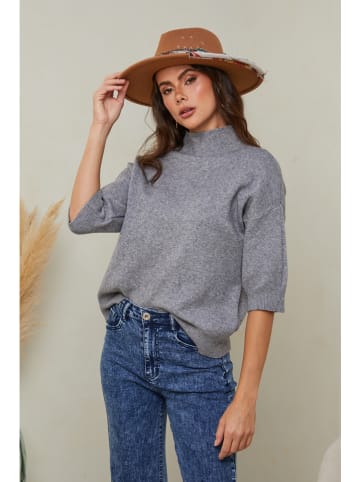 Joséfine Sweter "Mahouca" w kolorze szarym