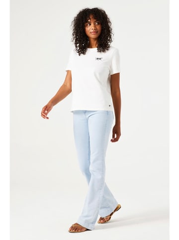 Garcia Jeans - Flared fit - in Hellblau