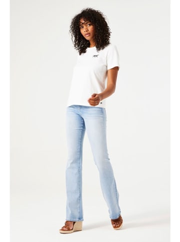 Garcia Spijkerbroek - flared fit - lichtblauw