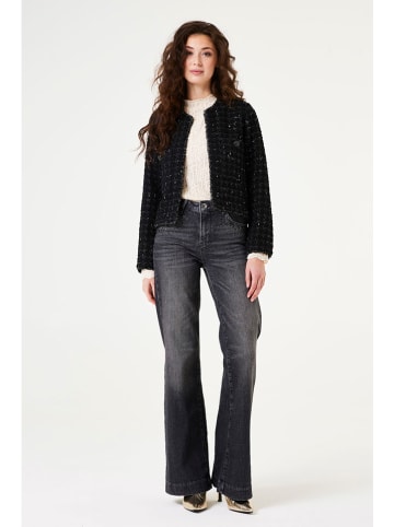 Garcia Dżinsy - Straight fit - w kolorze antracytowym