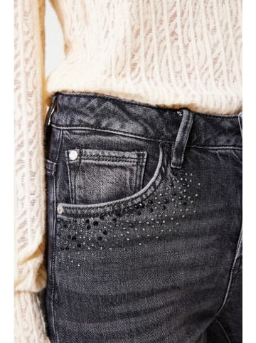 Garcia Spijkerbroek - straight fit - antraciet