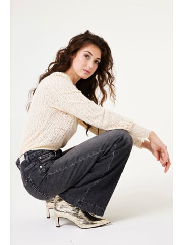 Garcia Dżinsy - Straight fit - w kolorze antracytowym