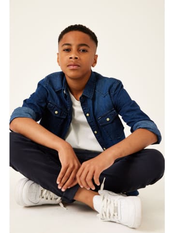 Garcia Spodnie "Xandro" - Skinny fit - w kolorze czarnym